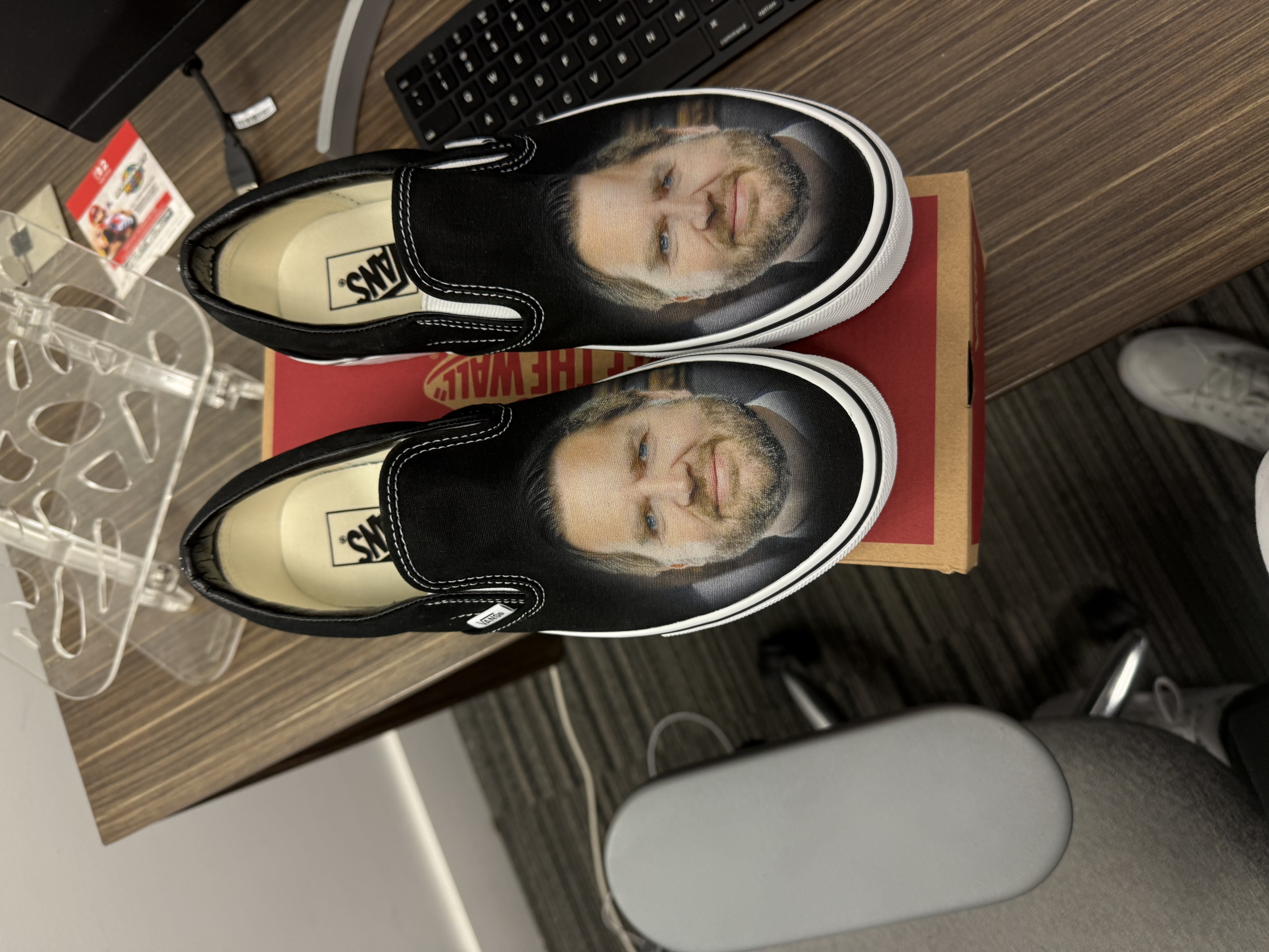 First look at the JD Vans in the office